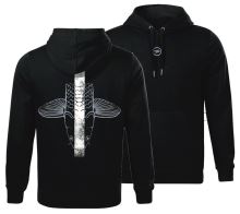 Giants Fishing Mikina Pánská Šupináč Hlava Černá - M