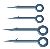Cralusso Trn Fine Metal Bait Spike