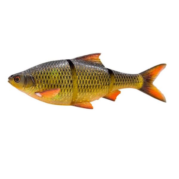 Savage Gear Gumová Nástraha 3D Line Thru Roach Slow Sinking Clear Rudd