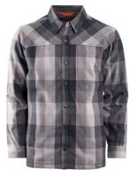 Grundéns Košile Bankside Lined Shacket Anchor Plaid - L