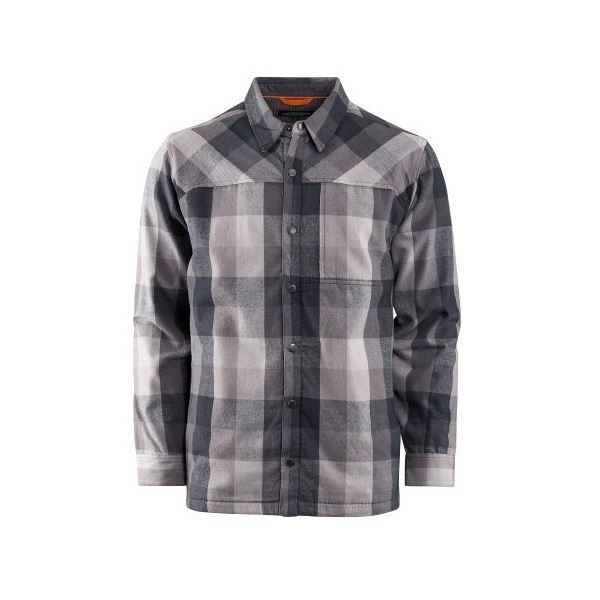 Grundéns Košile Bankside Lined Shacket Anchor Plaid