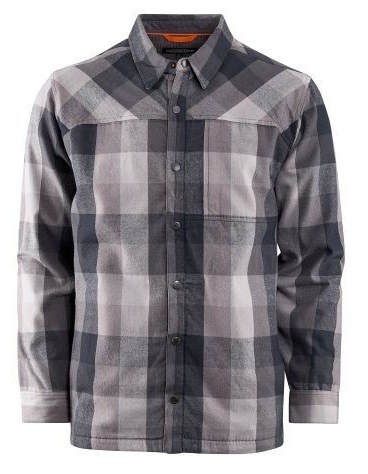 Grundéns košile bankside lined shacket anchor plaid - m