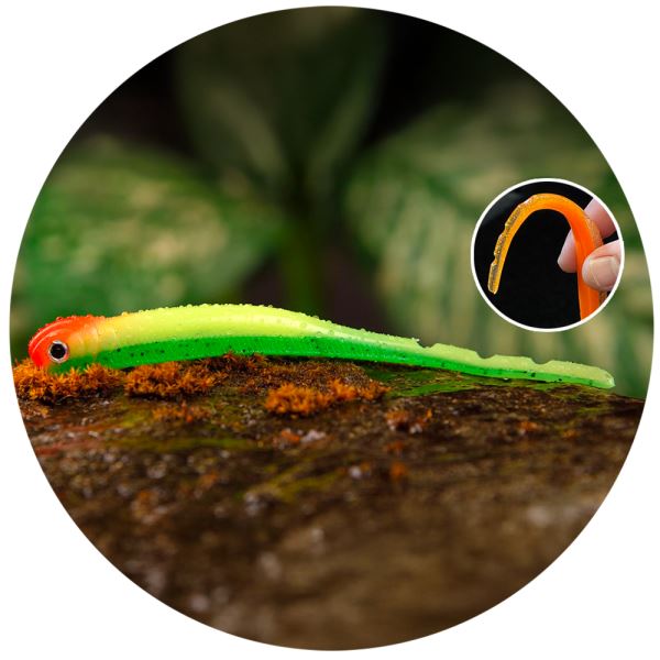 Redbass Smáček Big Snake Fluo/Green RH UV COLOR