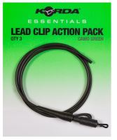 Korda Montáž Essentials Lead Clip Action Pack Tubing 3 ks (1)