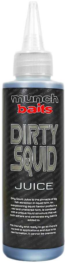 Levně Munch baits booster dirty squid juice 100 ml