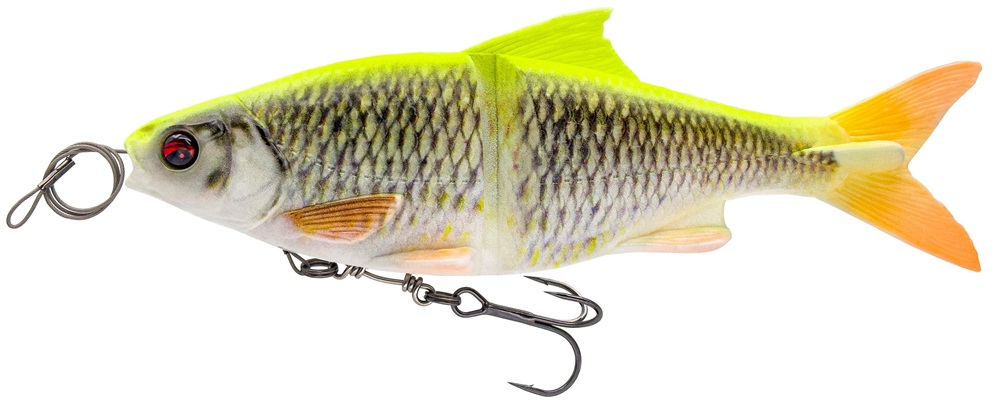 Savage gear gumová nástraha 3d line thru glide roach slow sinking lemon roach - 17 cm 78 g