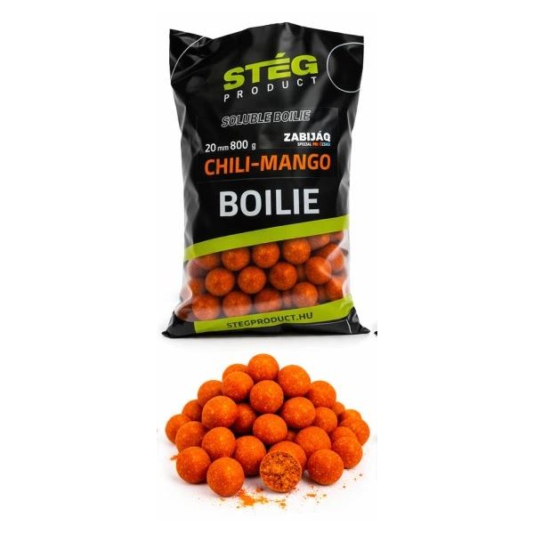 Stég Rozpustné Boilie ZABIJAQ Soluble Boilie 800 g 20 mm