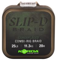 Korda Návazcová Šňůra Slip-D Braid 25 lb 20 m