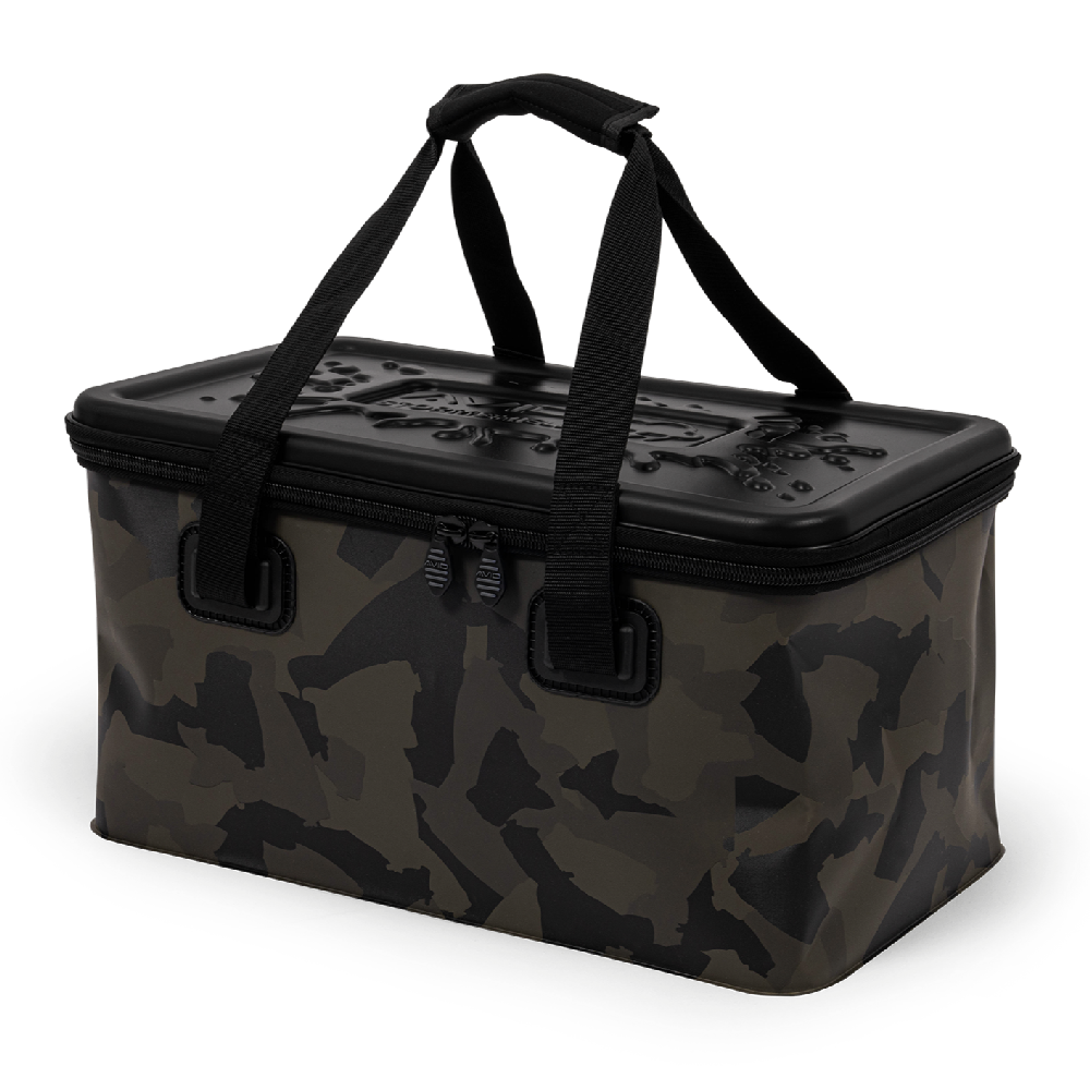 Levně Avid carp taška stormshield camo eva carryall - 40 l (50×30×27,5 cm)
