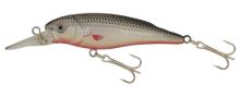 Kamasaki Wobler Shad Stříbrná-Červená 8 cm 12 g Kamasaki Wobler Shad Stříbrná-Červená 8 cm 12 g