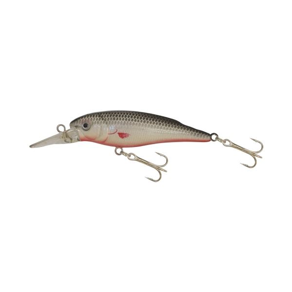 Kamasaki Wobler Shad Stříbrná-Červená 8 cm 12 g