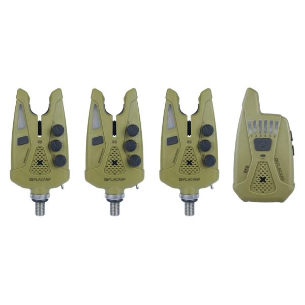 Flacarp Sada Signalizátorů X8+RX8 3+1 Speciální Barevná Edice