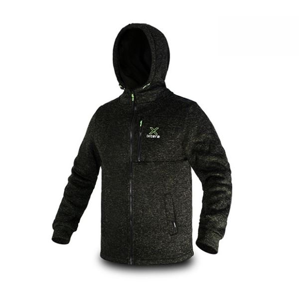 Delphin Outdoorová Mikina S Kapucí Ixtera Camotic