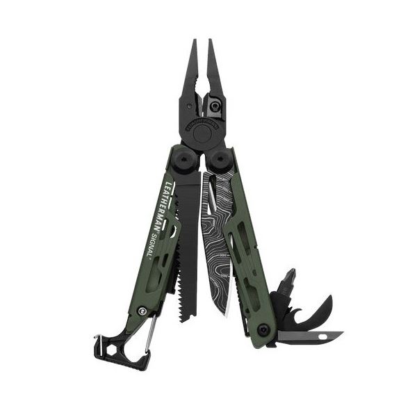 Leatherman Multifunkční Kleště Signal Green Topo