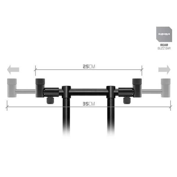Delphin Zadní Hrazda Pro 2 Pruty RPX / ProSTALX BW