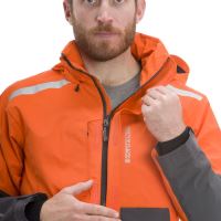 Grundéns Bunda Gambler Gore-Tex Jacket Red Orange (4)