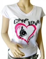R-SPEKT Tričko Carp Love Dámské Bílé