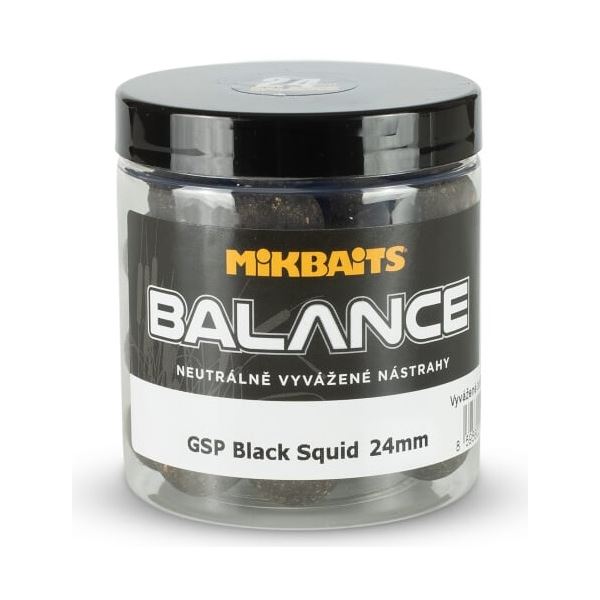 Mikbaits Boilie Balance Gangster GSP Black Squid 250 ml
