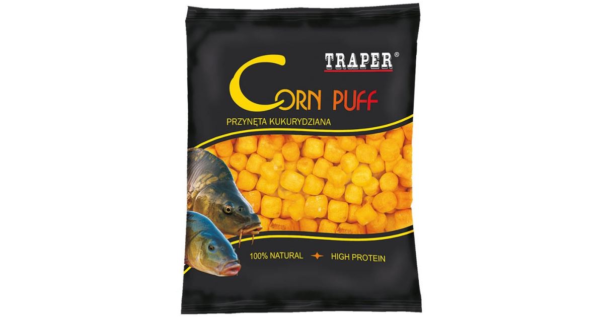 Traper Pufovaná Kukuřice Corn Puff Vanilka 20 g