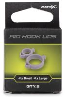 Matrix Držák Háčku Rig Hook Ups 8 ks (1)