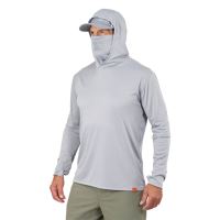 Grundéns Triko Tough Sun Masked Hoodie Mist (5)