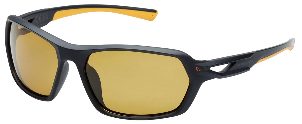 Savage gear polarizační brýle polarized 3 black yellow