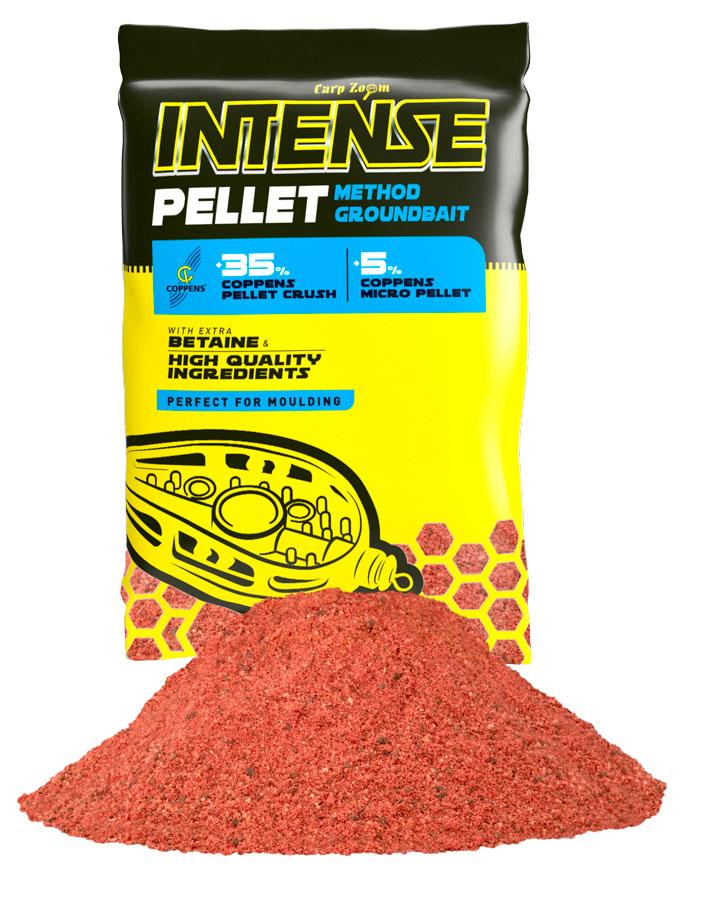 Levně Carp zoom krmítková směs intense pellet method groundbait 800 g - jahoda