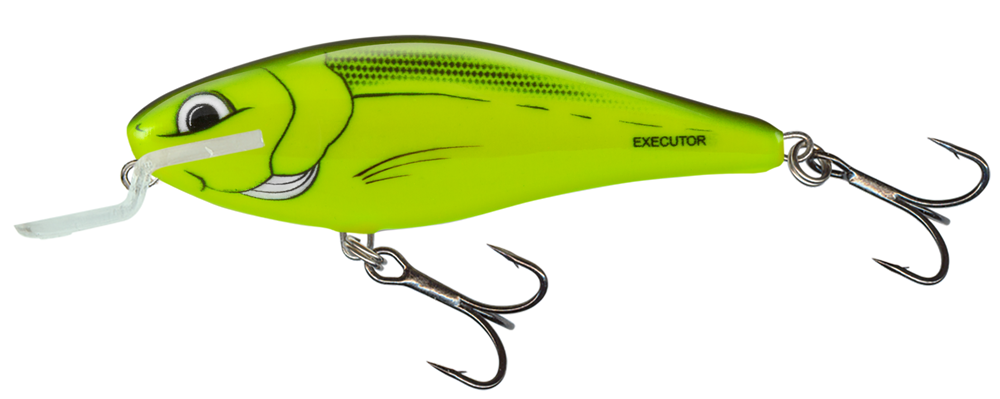 Levně Salmo wobler executor shallow runner chartreuse - 7 cm 8 g