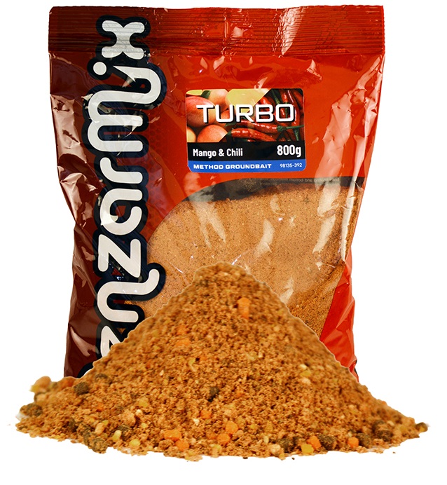 Levně Benzar mix krmítková směs turbo method 800 g - mango chilli