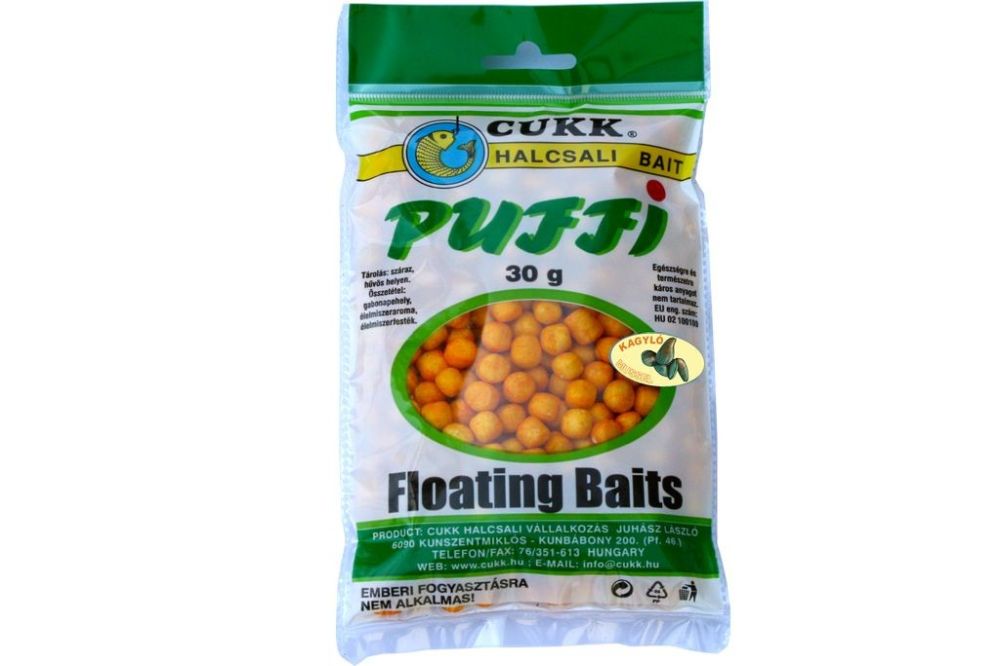 Cukk puffi small 30g 8mm - 12mm-mušle