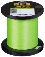 Berkley Splétaná Šnůra DEX Braid PE X8 Chartreuse Metráž