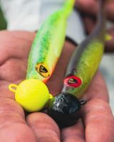 Fox Rage Jigová Hlavička Pelagic Screws UV Yellow Bulk - 60 g (1)