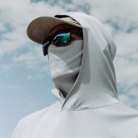 Grundéns Triko Tough Sun Masked Hoodie Mist (6)