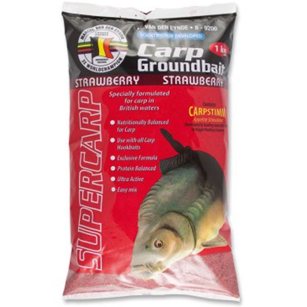 MVDE Krmítková Směs Carp Groundbait Strawberry 1 kg