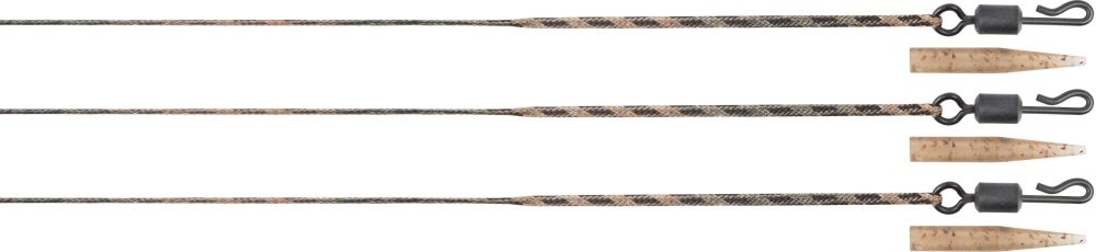 Levně Fox montáž edges camo submerge leaders 75 cm 3 ks - 30 lb