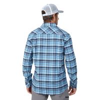 Grundéns Košile Dungeness Seawool Flannel Shirt Grass (5)