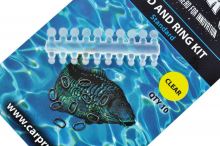 Carp´R´Us swivel rig bead & ring kit (zarážky na háček) (2)