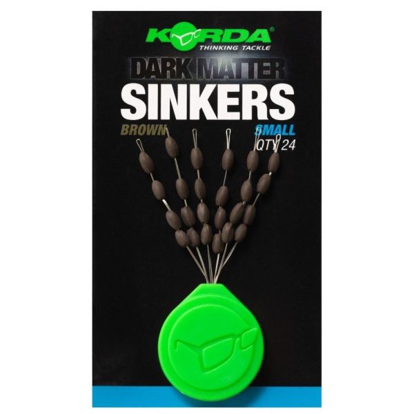 Korda Stoppery Tungstenové Sinkers Gravel Brown