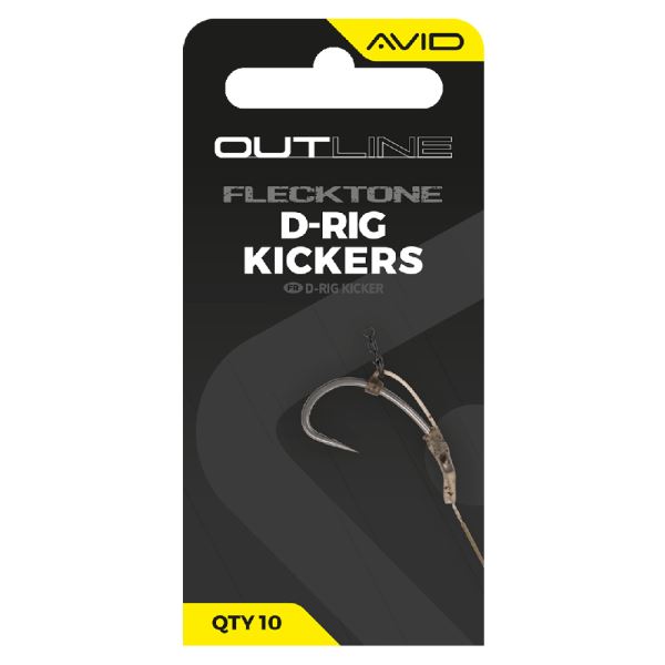 Avid Carp Rovnátka Outline FleckTone D-Rig Kicker