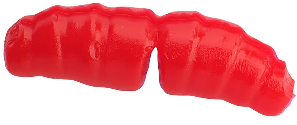 Levně Berkley gumová nástraha powerbait action waxies sinking 2 cm 14 ks - red