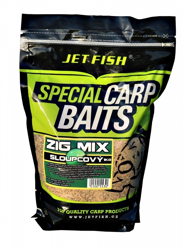 Jet fish zig mix sloupcový-4 kg