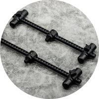 One More Cast Hrazdy Elbowz Black Anodised Aluminium 2 Rod Std 8&quot; &amp; 7&quot; 2 ks