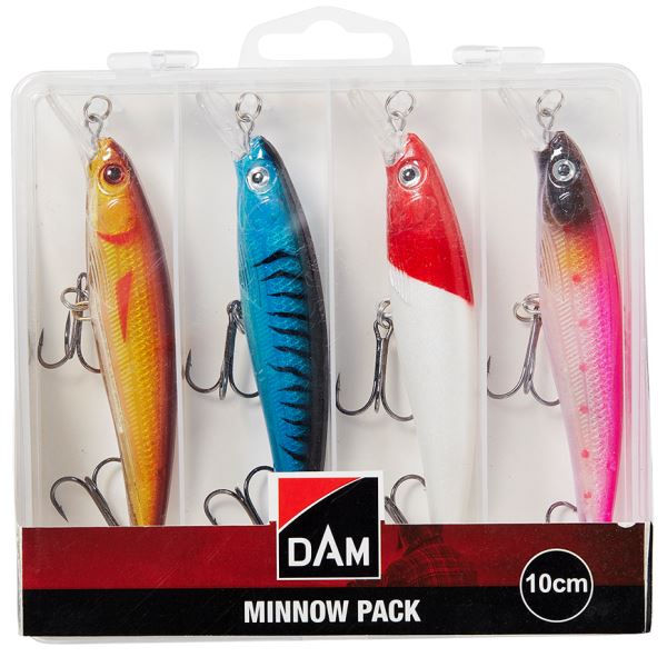 Dam Wobler Minnow Pack Inc. Box 10 cm