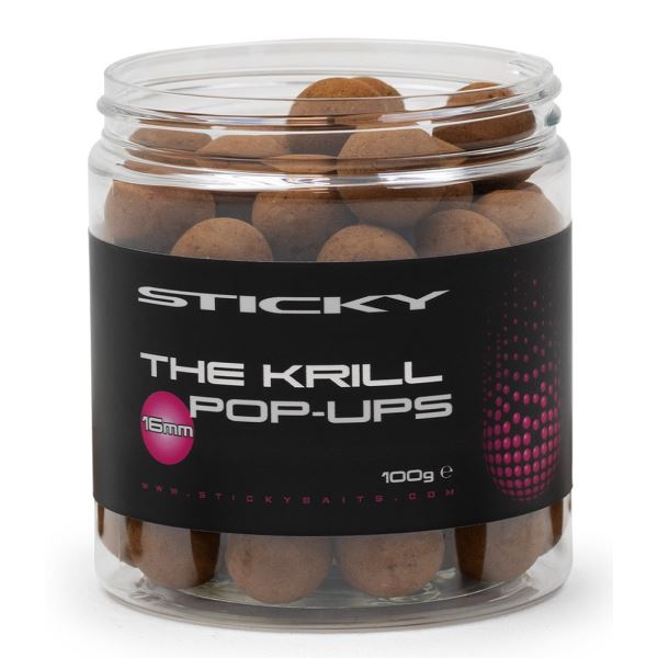 Sticky Baits Plovoucí Boilies The Krill Pop-Ups 100 g