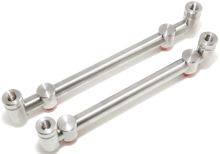 Taska Nerez hrazdy na 2 pruty s duo šroubením 2ks 18&20cm