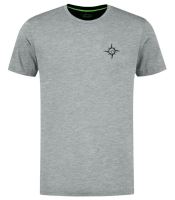 Korda Tričko Compass Tee Heather Grey (1)