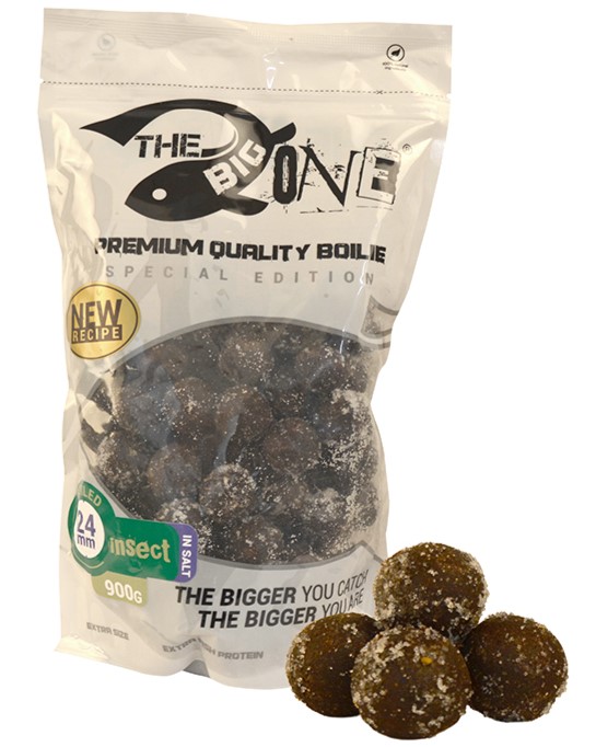 Levně The one boilies big one boilie in salt insect 900 g - 24 mm