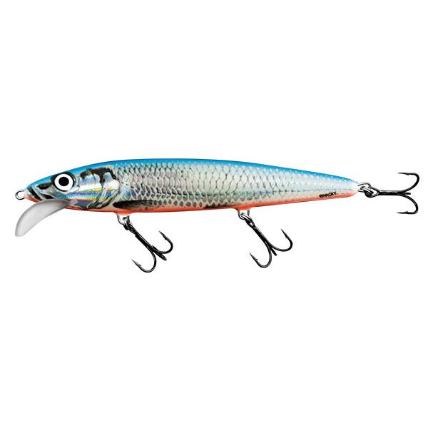 Salmo Wobler Floating Silver Blue