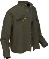 Geoff Anderson Košile Polybrush 2 Dlouhý Rukáv Zelená - S