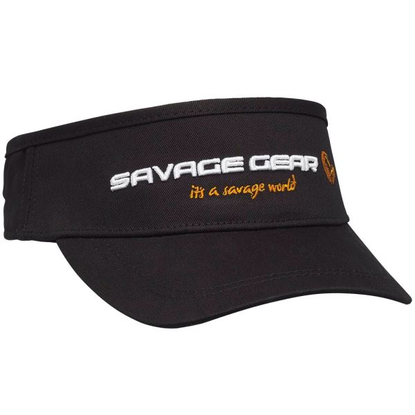 Savage Gear Kšilt Sun Visor One Size Black INK